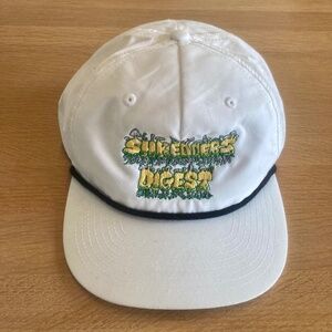 New Shredders Digest White Cap Hat